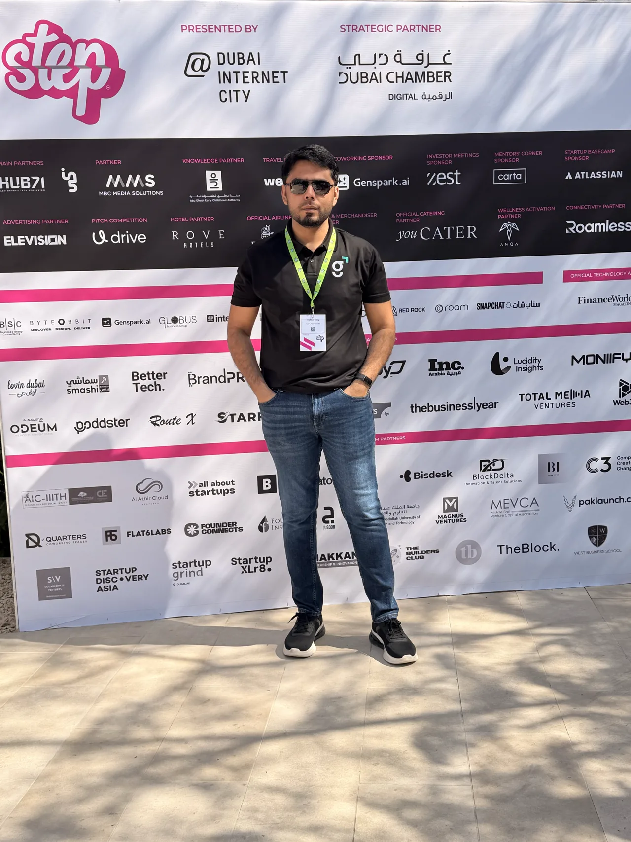 Taimour Tariq representing Global Food Ventures at Step Conference